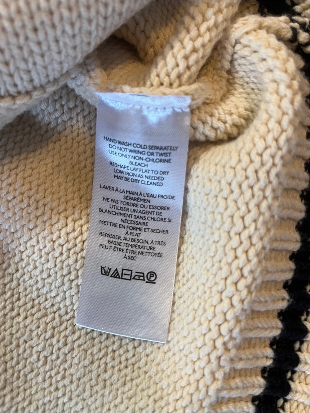 BDG Zip-Front Knit Horse Sweater L - Picture 7 of 12
